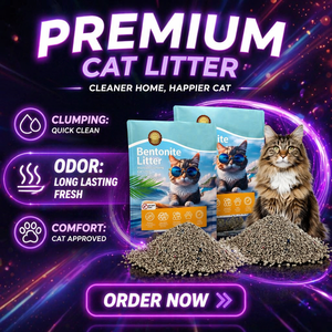 Low Dust Spherical Bentonite Cat Litter