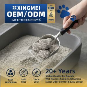 Highly Absorbent Bentonite Cat Litter 5kg