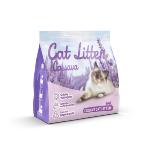 Factory Wholesale Natural Cassava Cat Litter