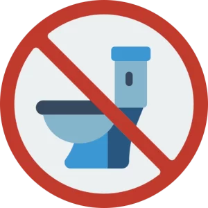 Do Not Flush Icon