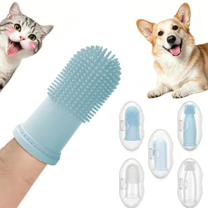 Soft Silicone Pet Finger Toothbrush