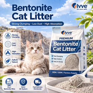 Heavy Duty Bentonite Clay Cat Litter Supply
