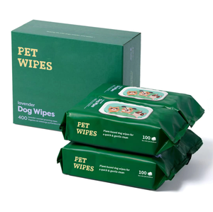 Biodegradable Bamboo Pet Wipe