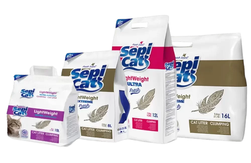 Sepicat Cat Litter Selector Product Matrix