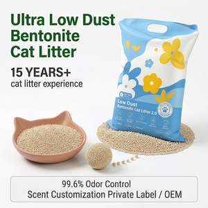 Fast Clumping Bentonite Cat Litter Dust Free