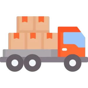 Logistical efficiency icon