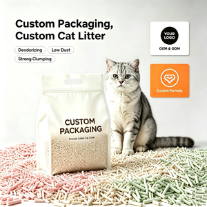 OEM ODM Tofu Cat Litter Biodegradable Clumping Custom Packaging